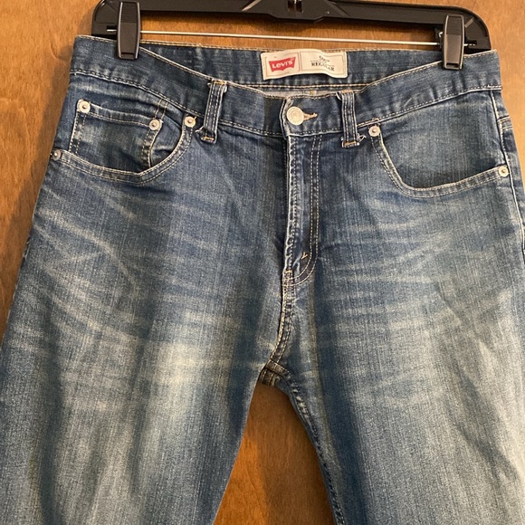 LEVIS 505 Vintage Regular size 30x30 or a boys size 20. 100% cotton w no stretch - Picture 3 of 8